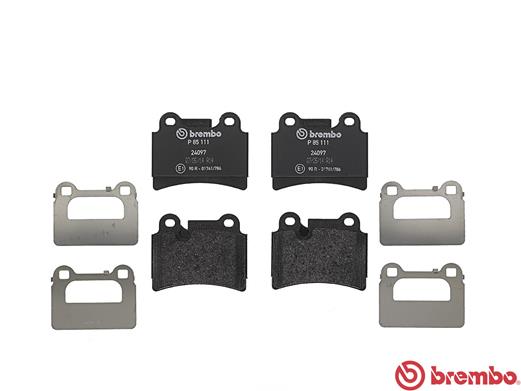 A.B.S. P 85 111 BREMBO Bremsbelagsatz, Scheibenbremse